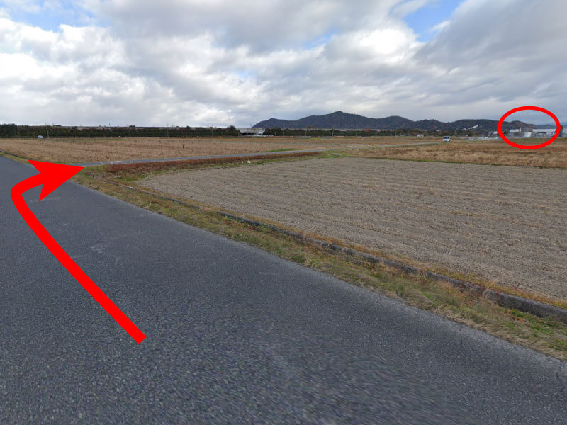 京都方面からのアクセス