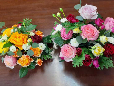 親子体験!初めてのお花アレンジ